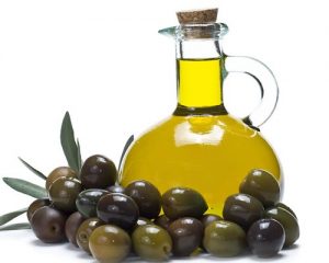 Aceite de oliva y aceitunas