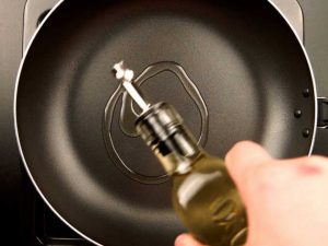 freir con aceite de oliva